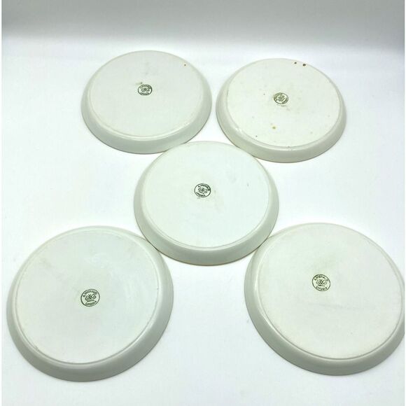 Vignaud Limoges France Set of 5 Plates - Picture 7 of 8